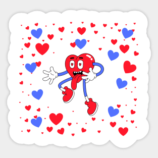 Crazy crazy love Sticker